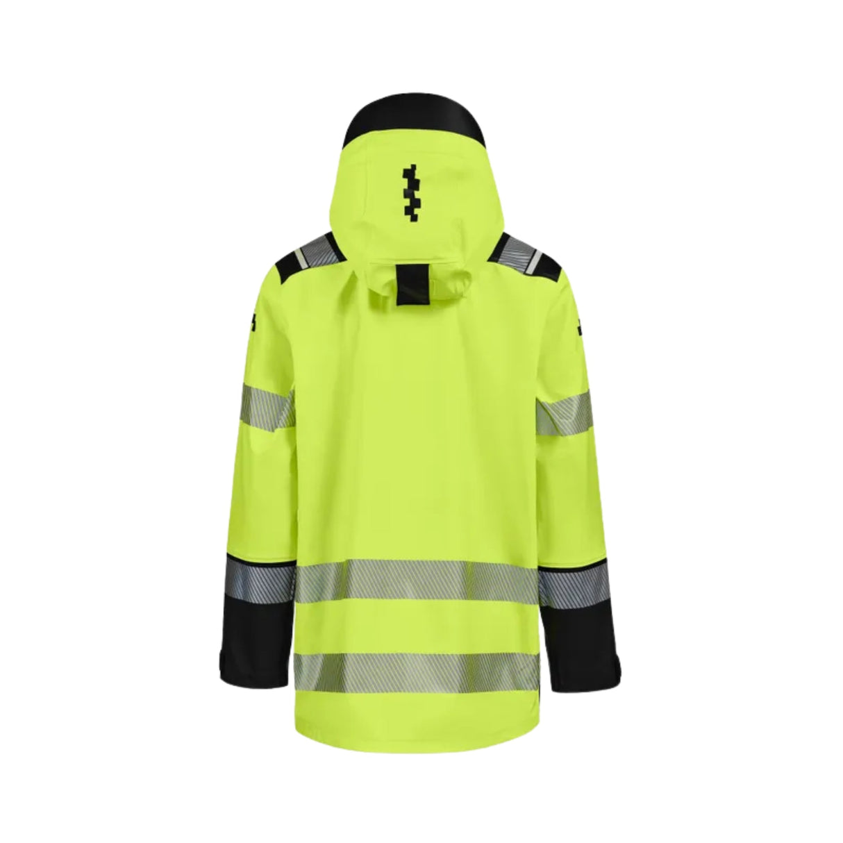 87250-417 Regnjakke stord PU Kl.3 Gul/Svart