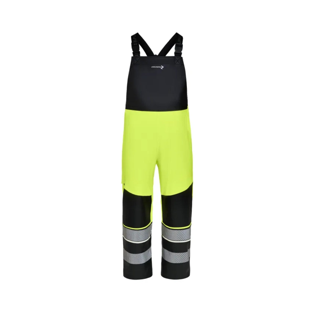 87255-417 Regnbukse Stord PU BIB Kl.2 Gul/Svart