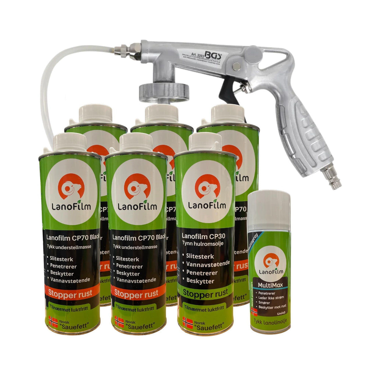 Sprøytepakke 130522 komplett