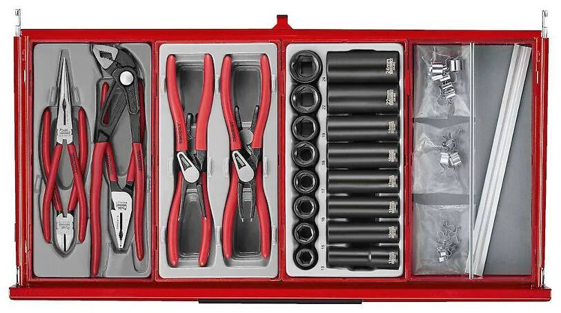 26" PRO35™ stablet verktøysett 753 deler rød TKS26R753T
