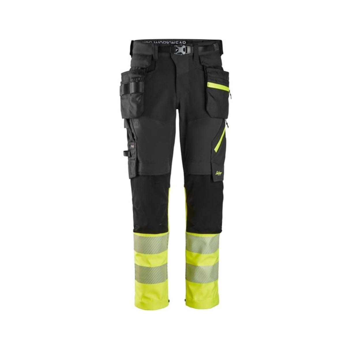 High-Vis 6935, Arbeidsbukse med avtakbare hylsterlommer, Klasse 1