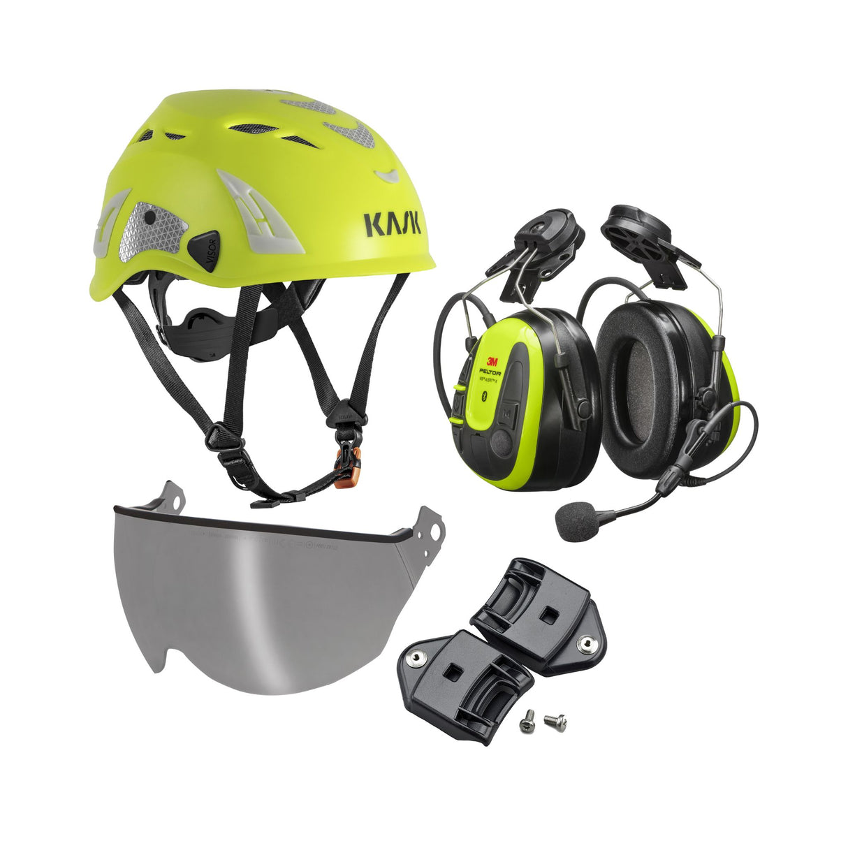 Hjelmpakke med visir