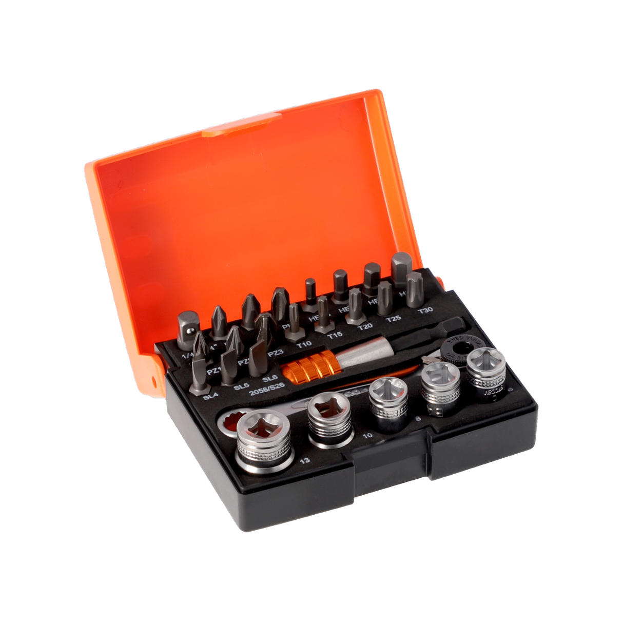 BIT SET 2058/S26 WITH BIT RATCHET