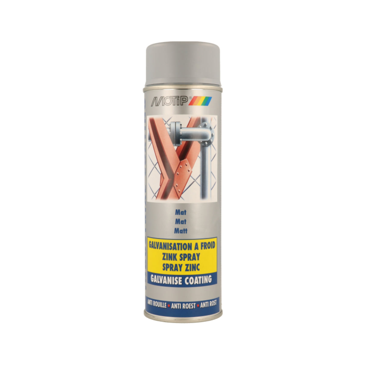 MoTip Zinc Spray 500ml (07301)