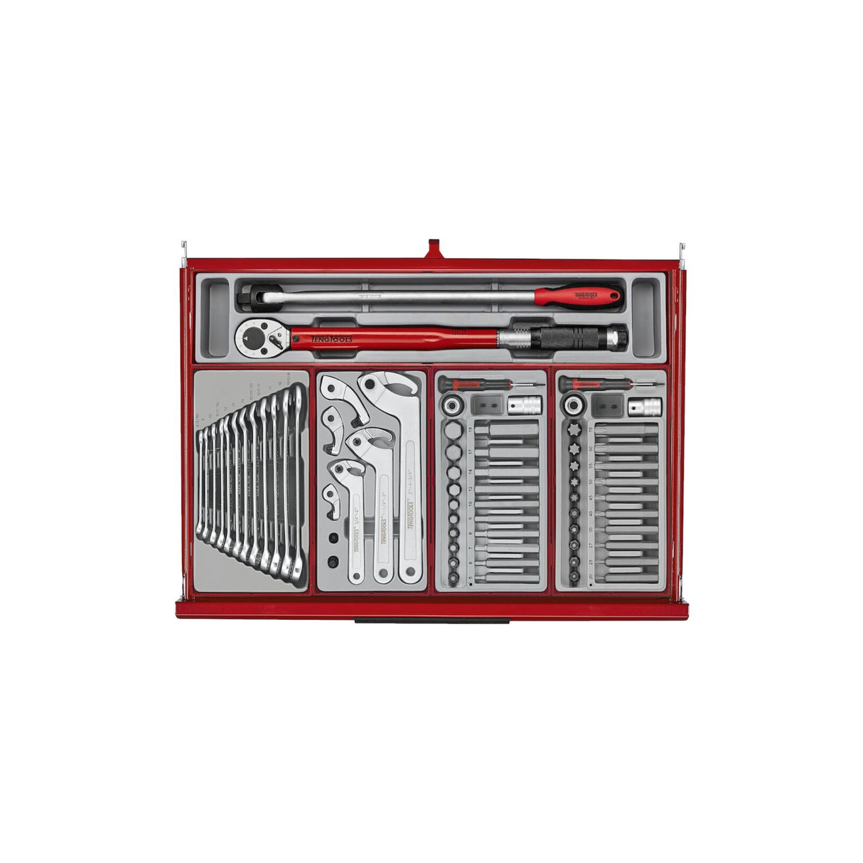 26" PRO35™ stablet verktøysett 753 deler rød TKS26R753T