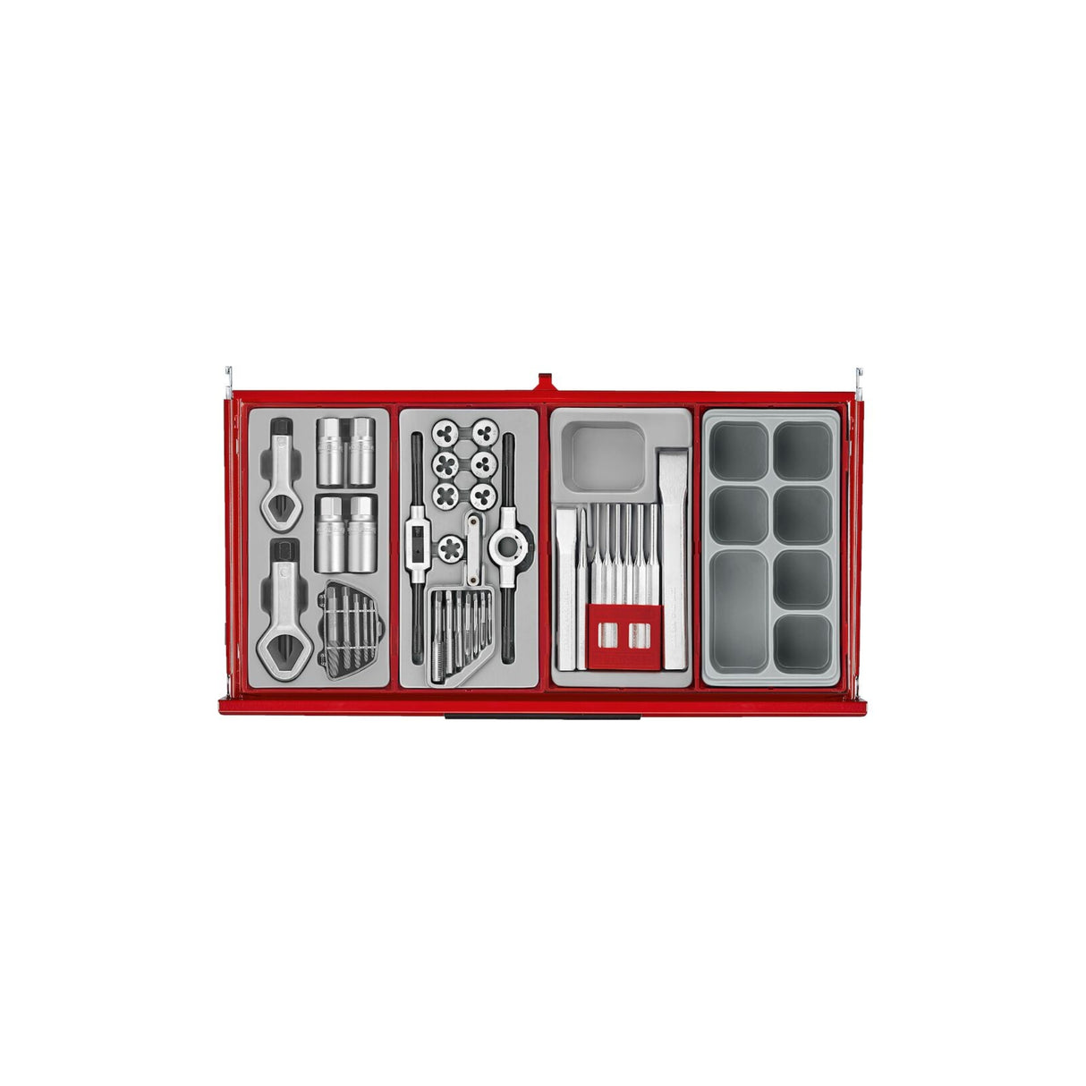 26" PRO35™ stablet verktøysett 753 deler rød TKS26R753T