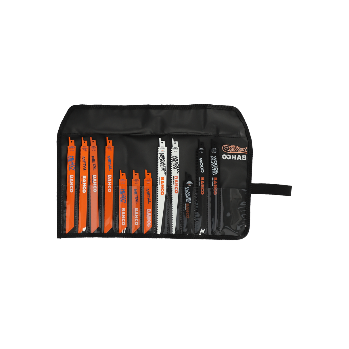 Bajonettsagbladsett for tre og metall - 12 stk 3940-MIX-SET-12P