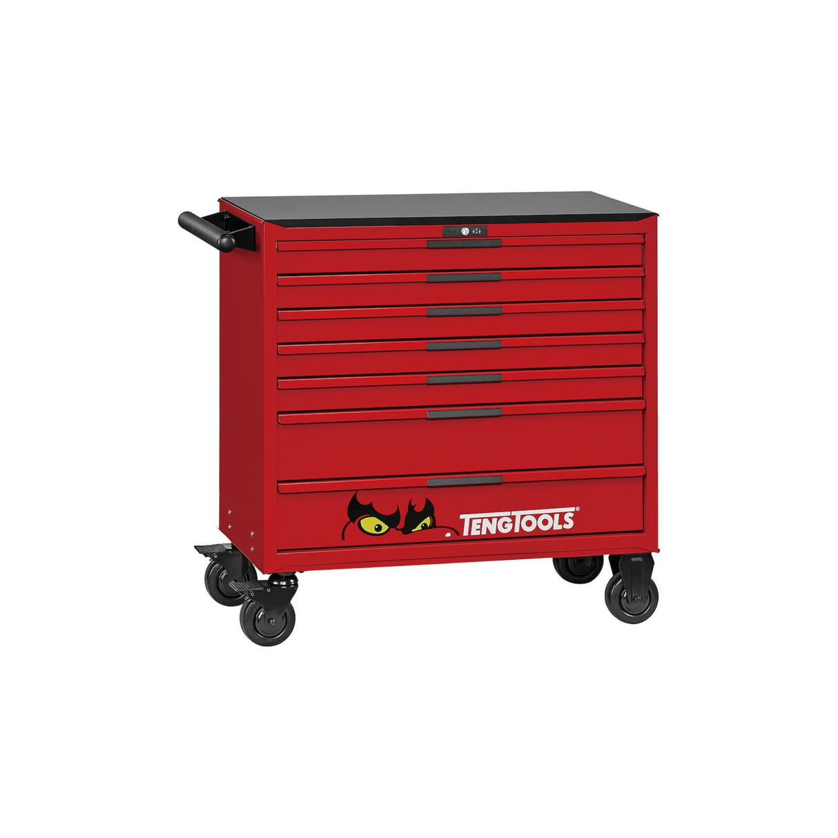 37" PRO35™ verktøysett 663 deler rød TKW37R663T