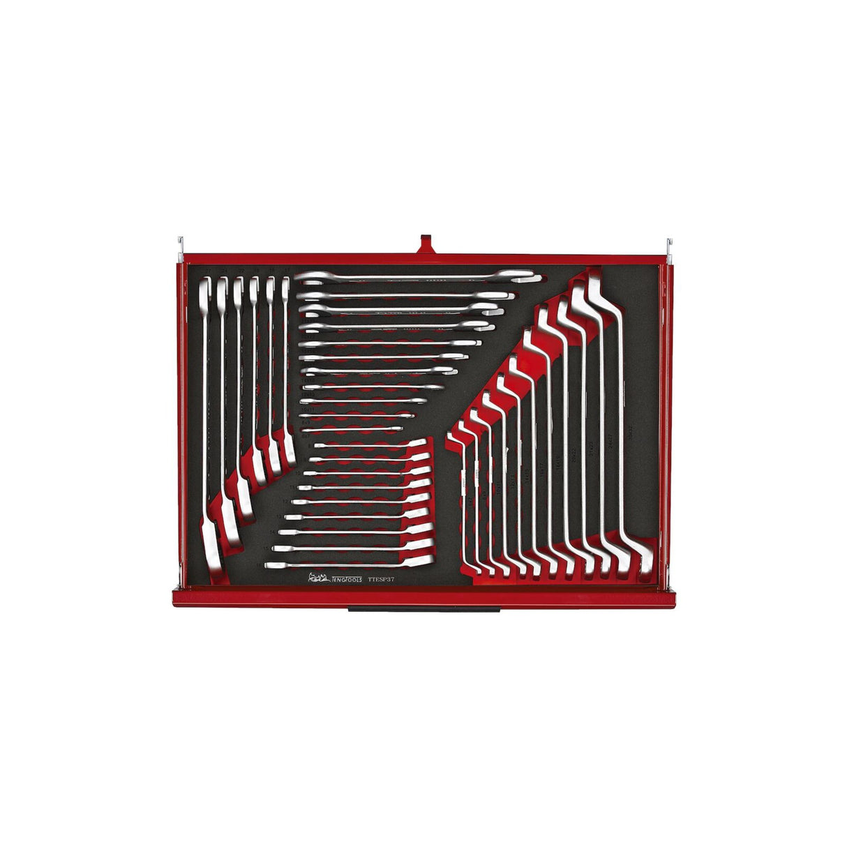 53" PRO35™ Monster stablet verktøysett FOAM 1133 deler rød TKS53R1133F