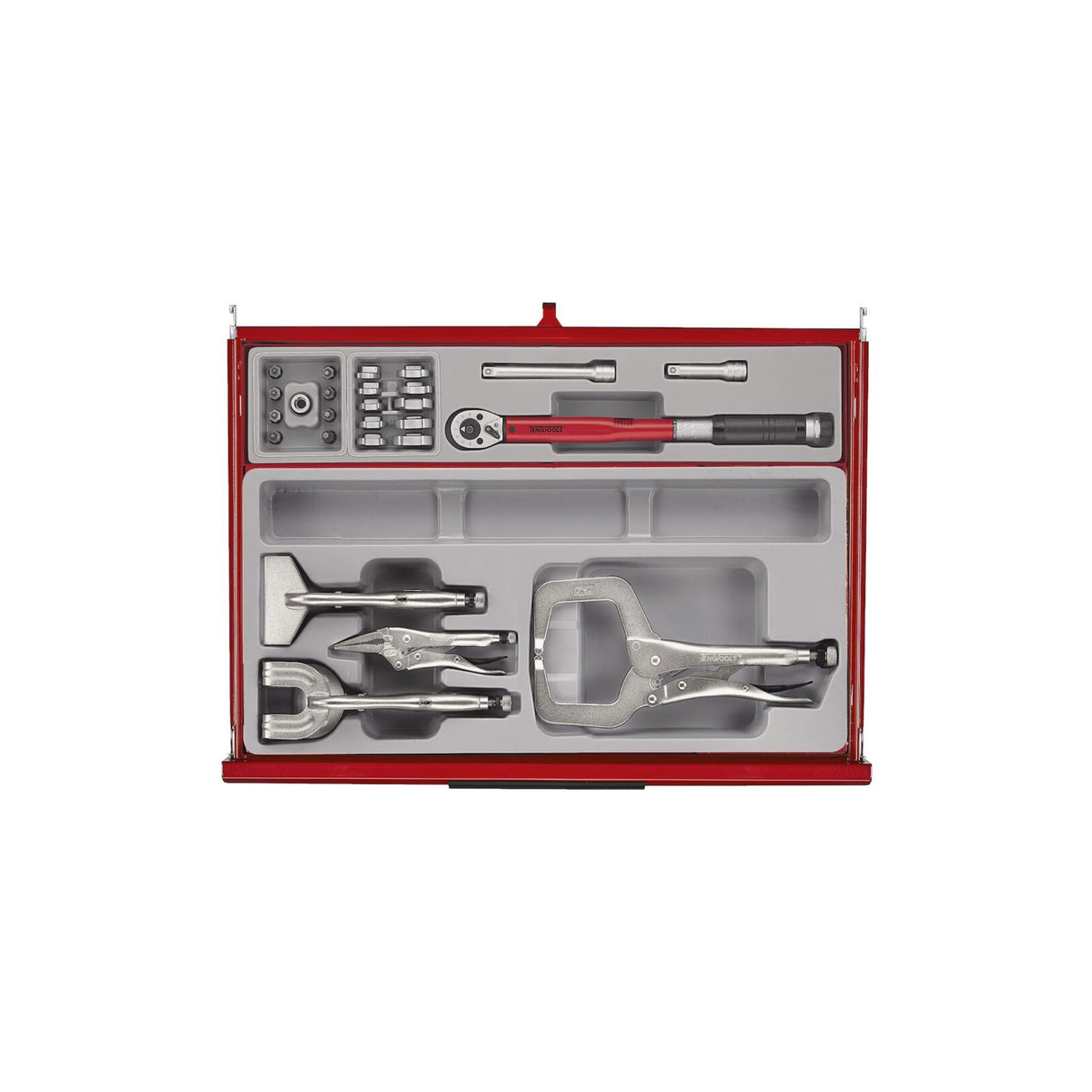 53" PRO35™ Monster stablet verktøysett FOAM 1295 deler rød TKS53R1295T