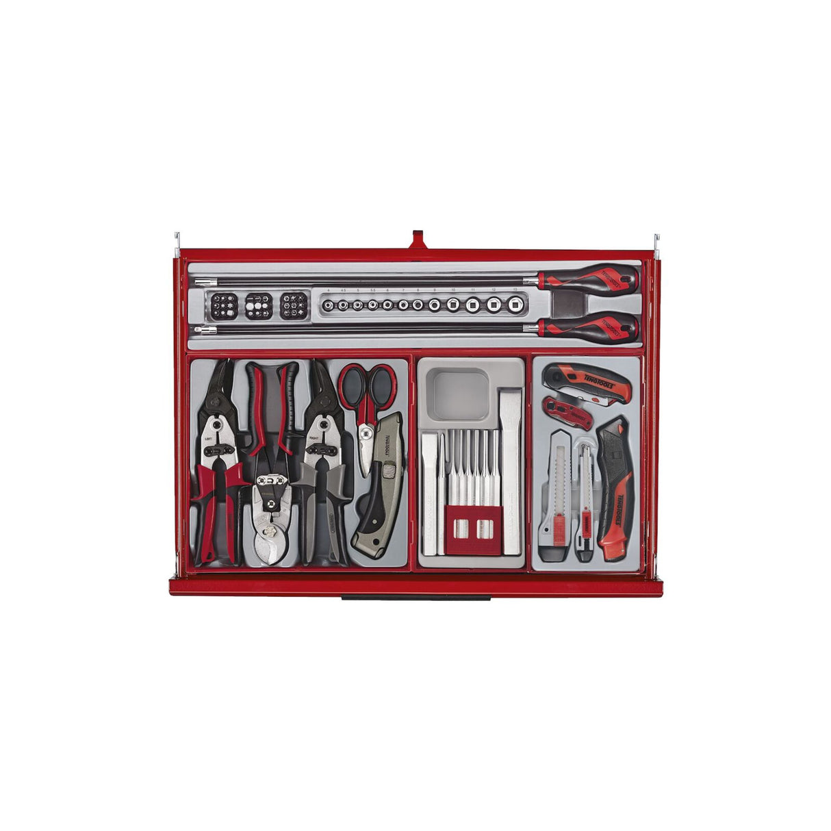 53" PRO35™ Monster stablet verktøysett FOAM 1295 deler rød TKS53R1295T