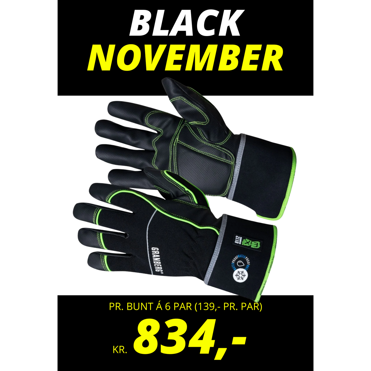 Arbeidshansker 107.8112 Vinter EX®