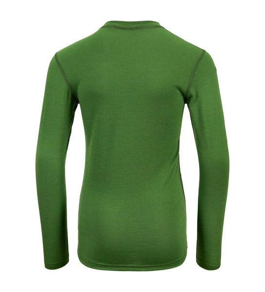 LightWool 140 crewneck Jr Cactus