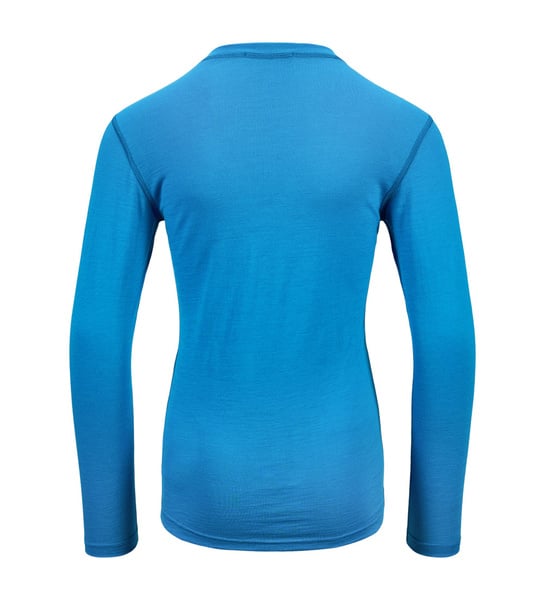 LightWool 140 crewneck Jr Bluejay