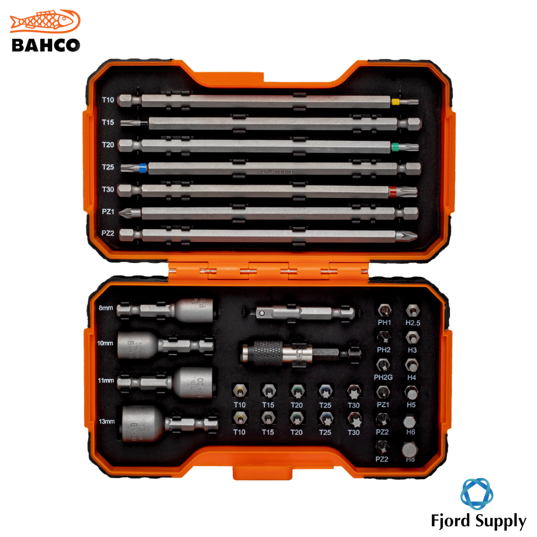 1/4" Bitssett med 35 deler 59/S35BC