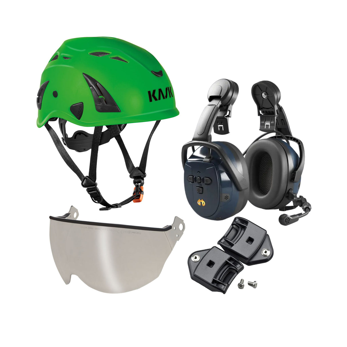 Hjelmpakke med visir