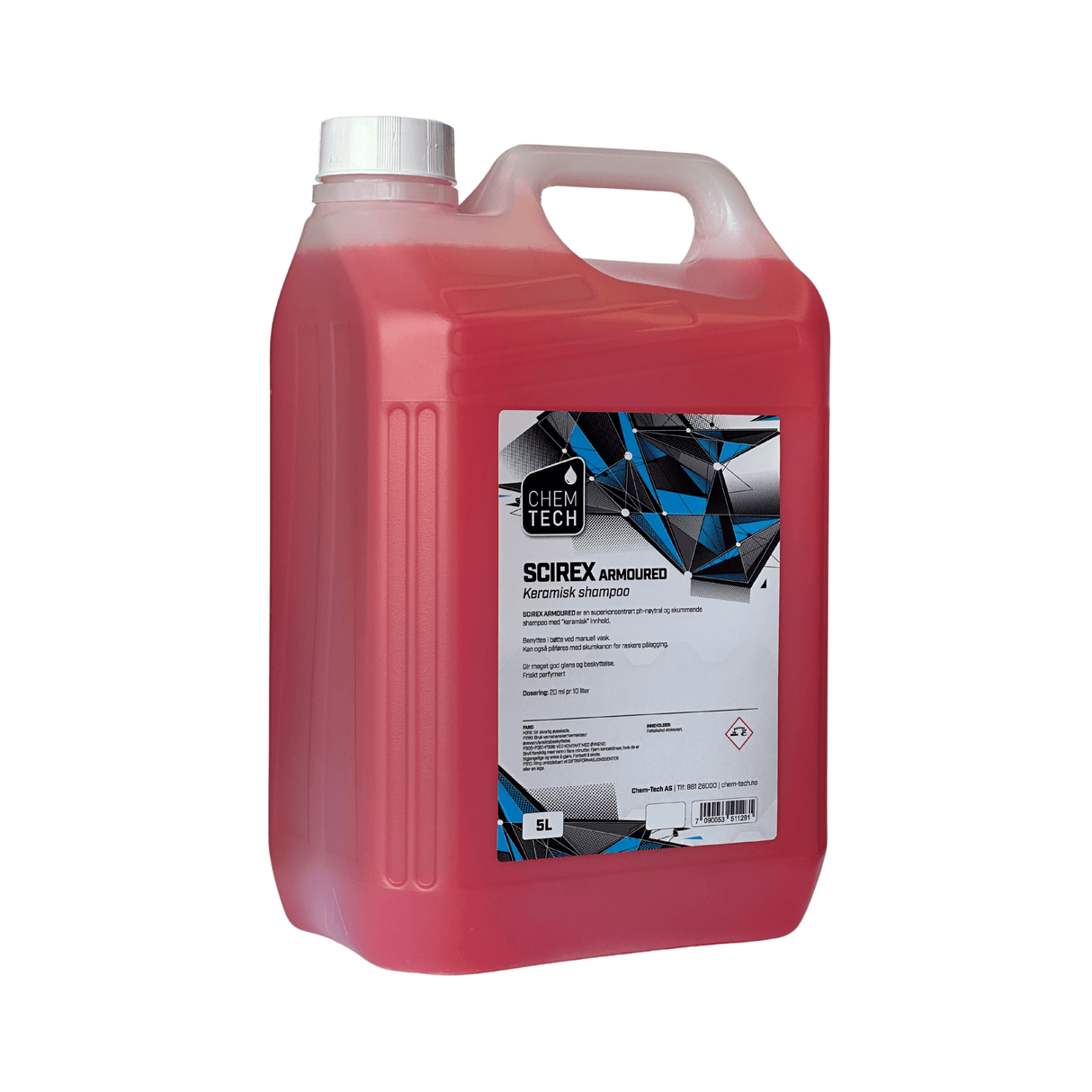 Scirex "ARMOURED" keramisk shampoo 5 liter