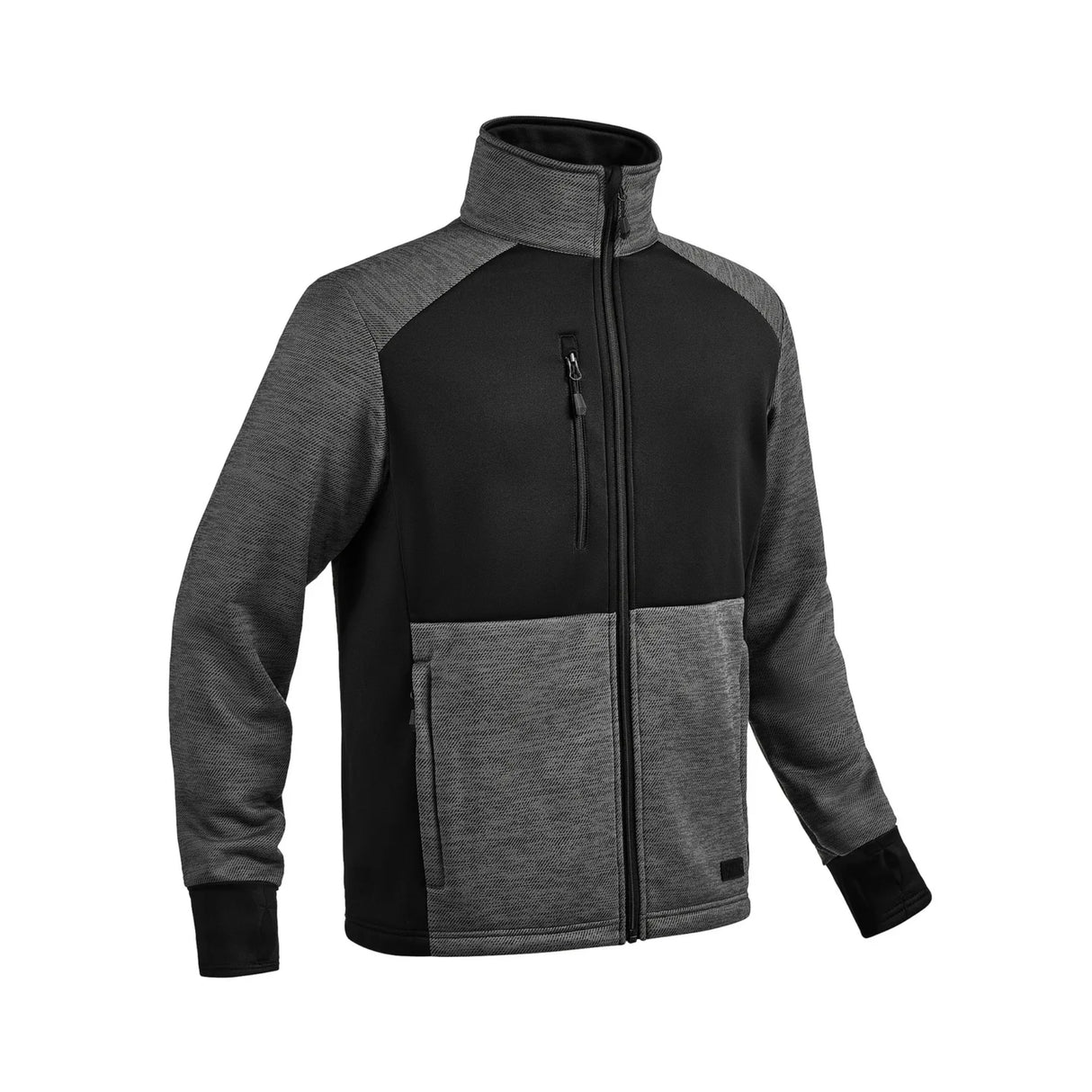 Strikket jakke 122339799 Explore fullzip