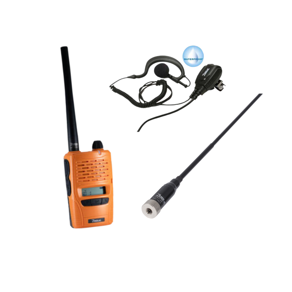 Jaktradio pakke Zodiac Basic Pro med USB C lading