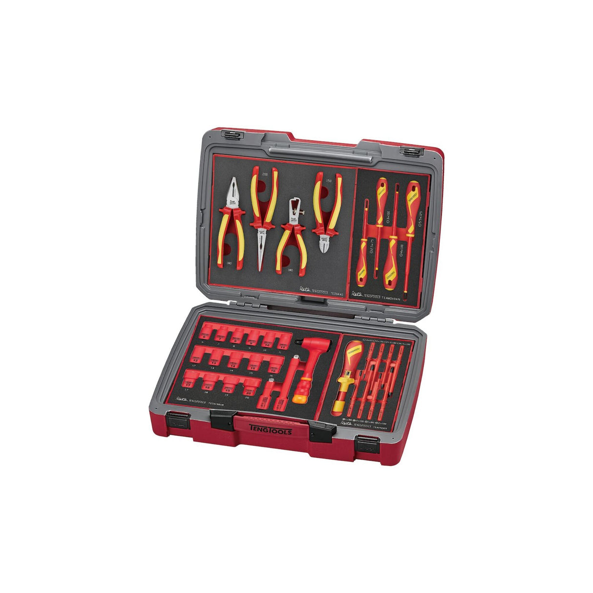 MECCA PRO TC-6 FOAM verktøysett for elektriker, 36 deler TC-6TE04