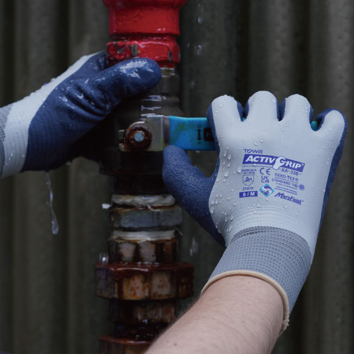 Monteringshansker ActivGrip XA-326 vanntett