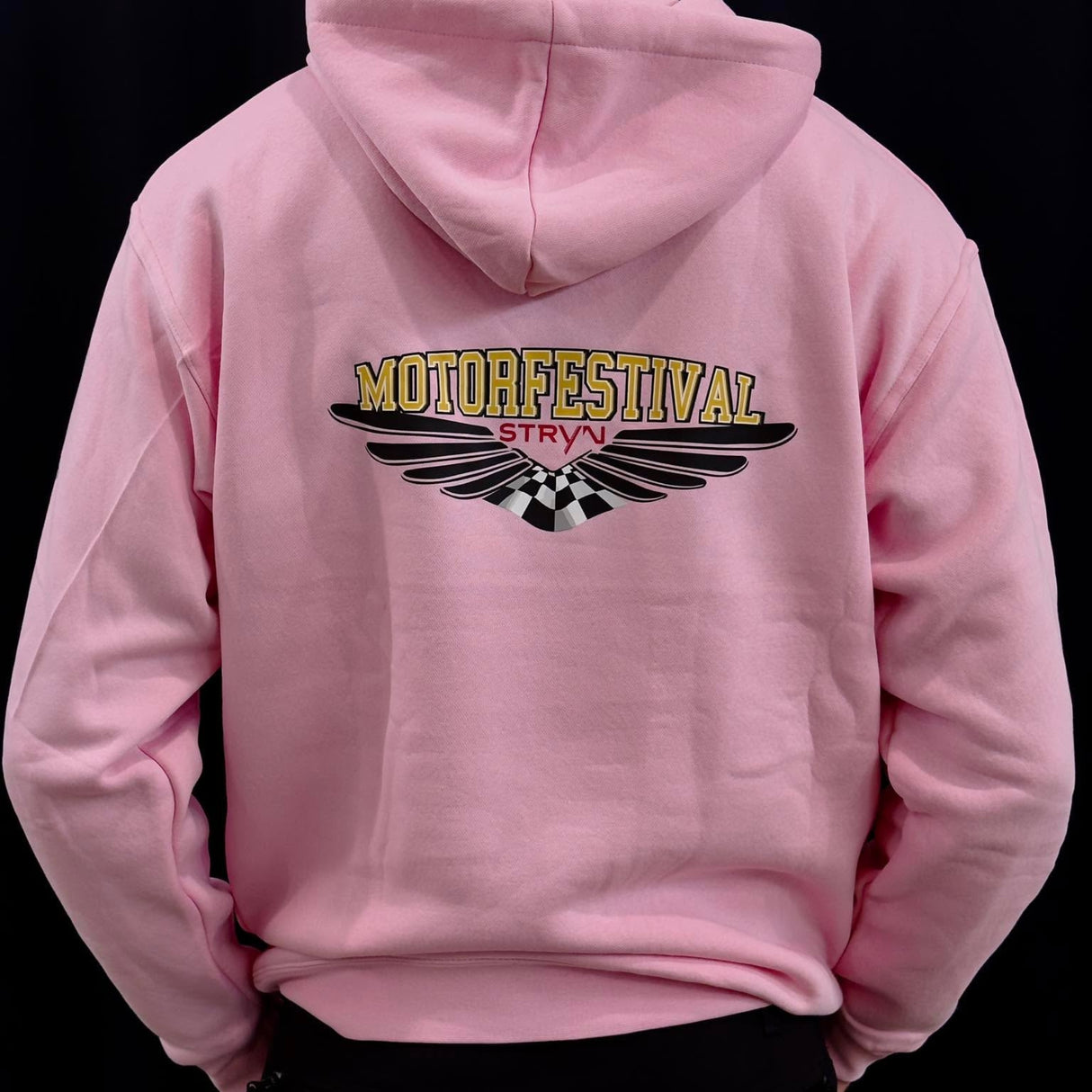Hettegenser rosa Motorfestival Stryn