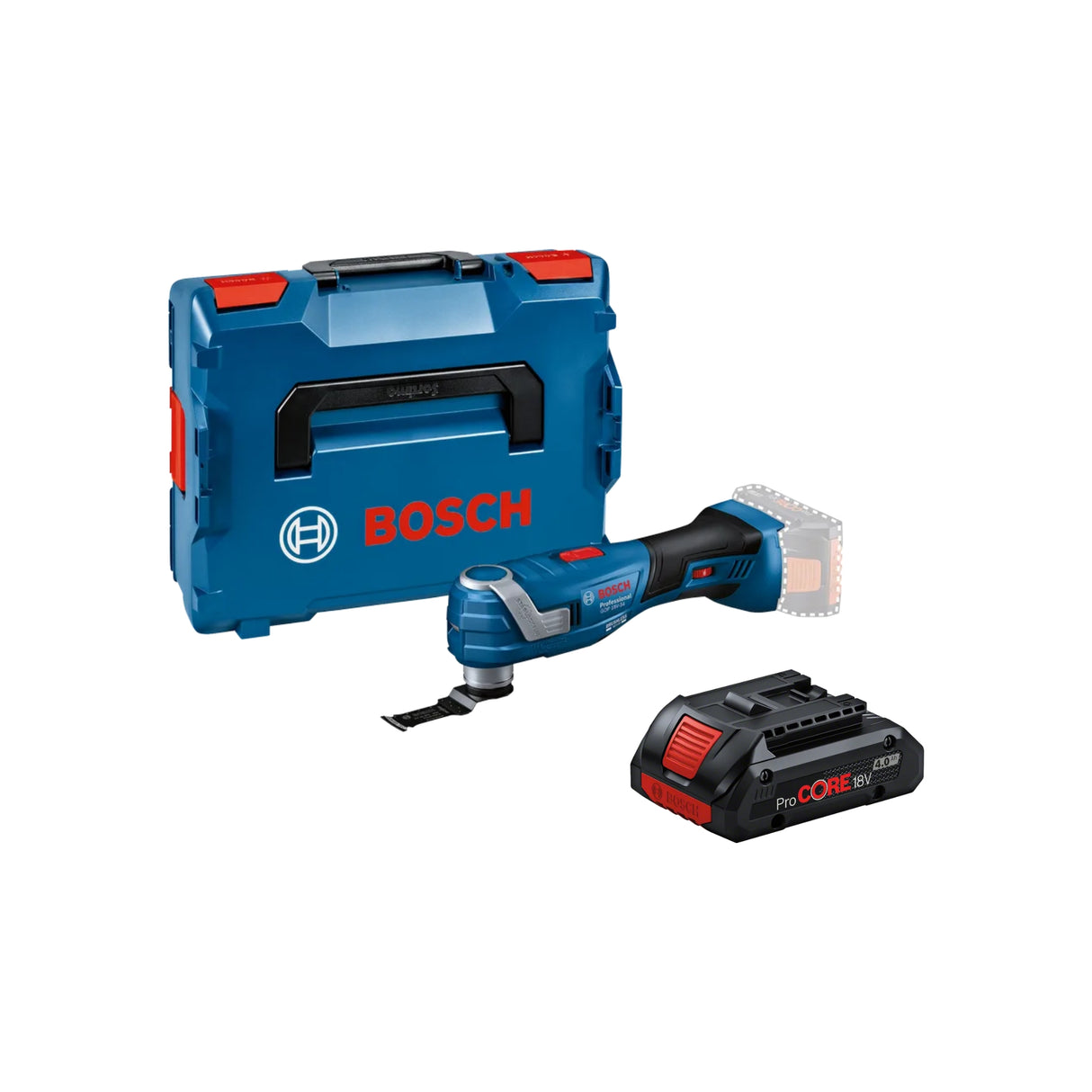 Multi-Cutter Bosch GOP 18V-34 professional inkl. ProCORE 18V 4.0Ah batteri