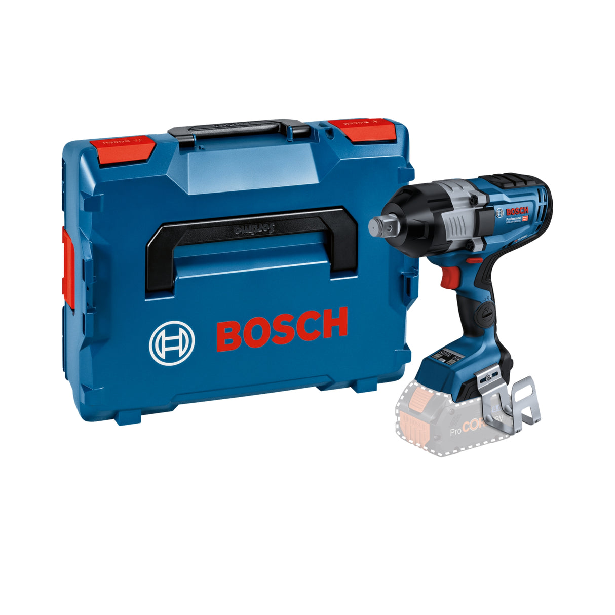 Muttertrekker Bosch GDS 18V-1600 HC Uten batteri, Med Kasse (0 601 9M1 001)