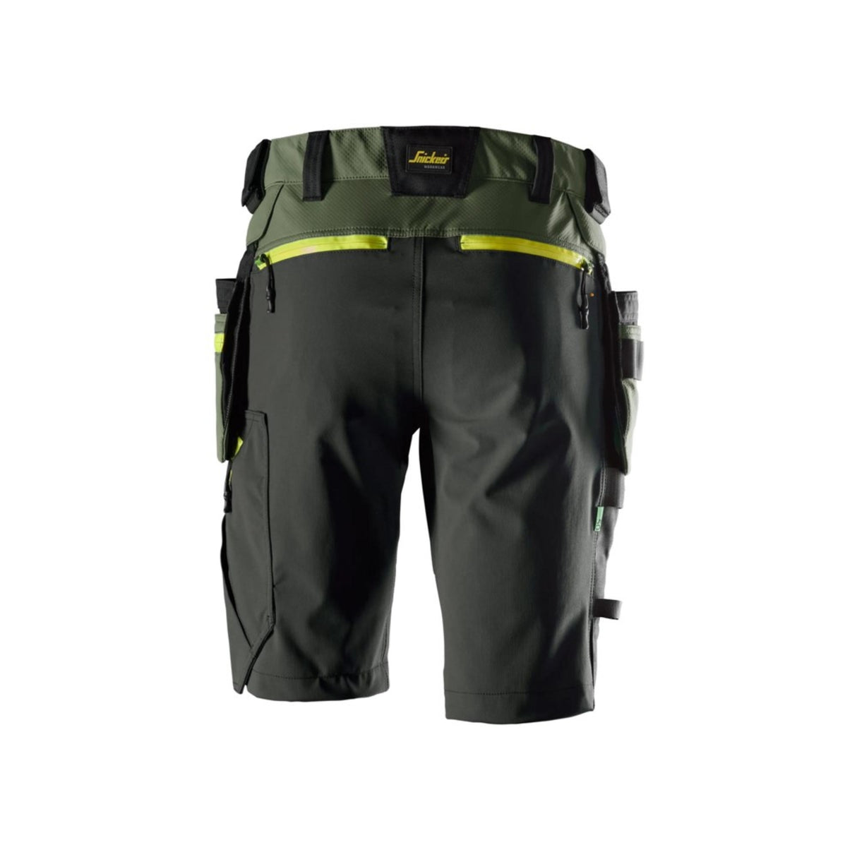 Softshellshorts Snickers stretch og avtakbare hylsterlommer FlexiWork (6140)