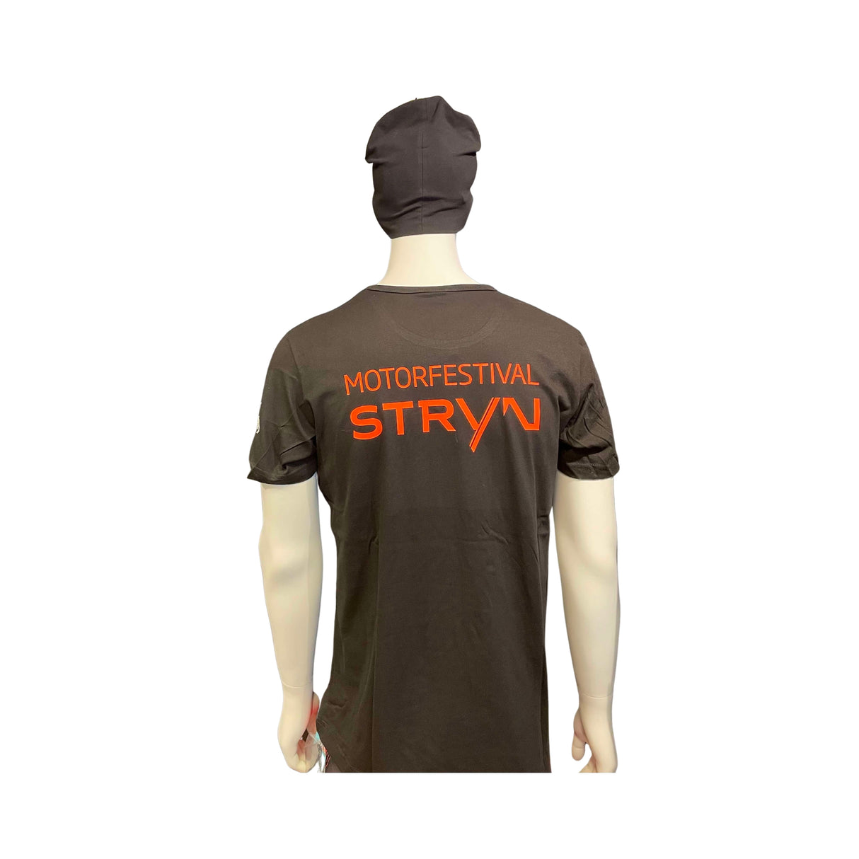 T-skjorte motorfestival Stryn, orange logo