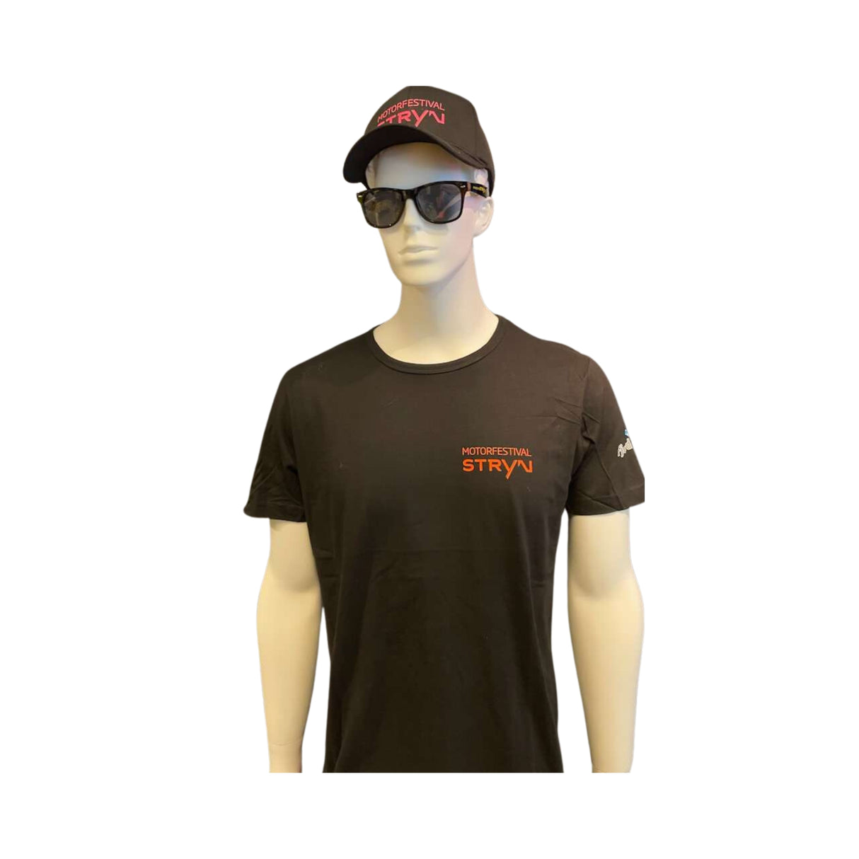 T-skjorte motorfestival Stryn, orange logo