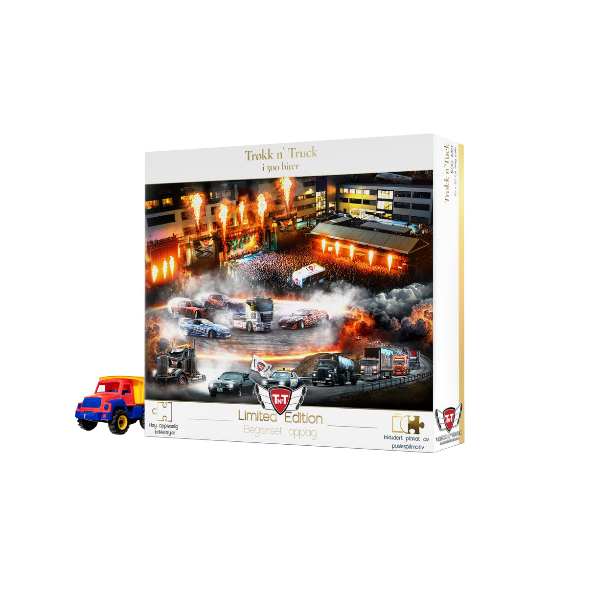 Trøkk n' Trøkk puslespill i 500 biter