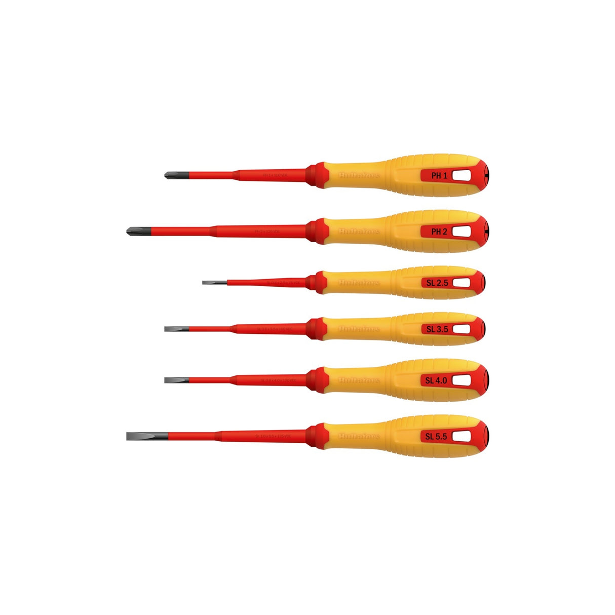 VDE Skrutrekkersett PH & SL