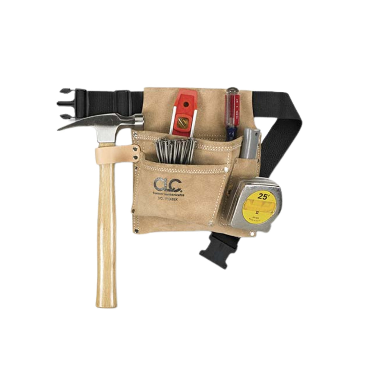 Verktøybelte CL1IP489X av skinn, enkeltsidig