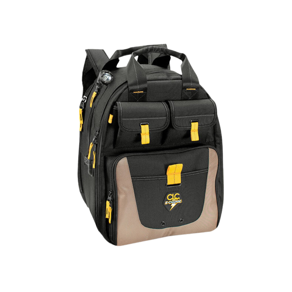 Verktøyryggsekk CL1ECPL38 med USB-lader og LED-lys
