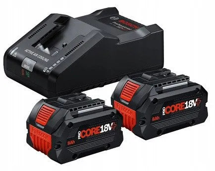 Startersett Bosch 2xpc18v-plus 8Ah GAL 18v-16