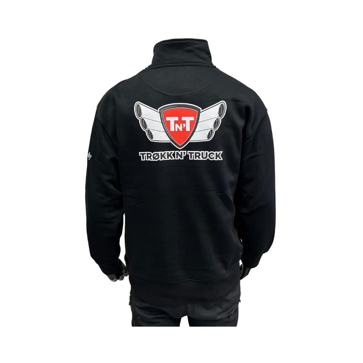 Sweatshirt 3060-99 med ½ zip Trøkk n' Truck