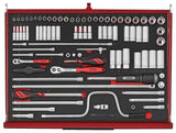 26" PRO35™ FOAM verktøysett 278 deler rød TKW26R278F