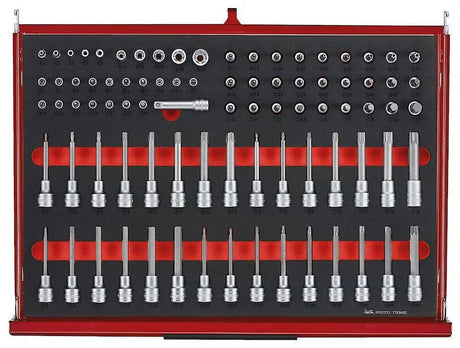 26" PRO35™ FOAM verktøysett 335 deler rød TKW26R335F