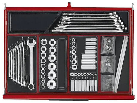 26" PRO35™ stablet verktøysett 753 deler rød TKS26R753T