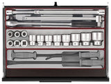 26" PRO35™ Mega Master verktøysett 1033 deler svart TKS26B1033T