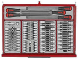 53" PRO35™ verktøysett 615 deler rød TKW53R615T