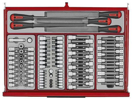 53" PRO35™ verktøysett 615 deler rød TKW53R615T