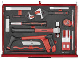 26" PRO35™ stablet verktøysett FOAM 702 deler rød TKS26R702F