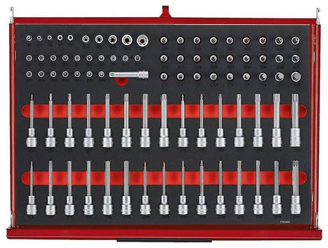 26" PRO35™ stablet verktøysett FOAM 702 deler rød TKS26R702F