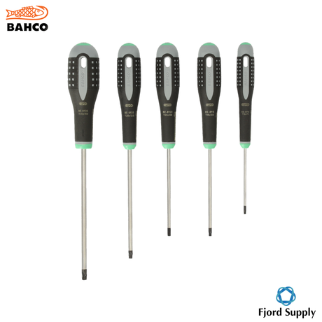 ERGO™ skrutrekkersett for TORX®-skruer med gummigrep - 5 stk.