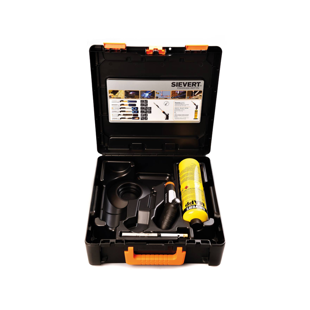 BRENNERSETT POWERCASE SIEVERT 253521 POWERJET MAPP-GAS EU