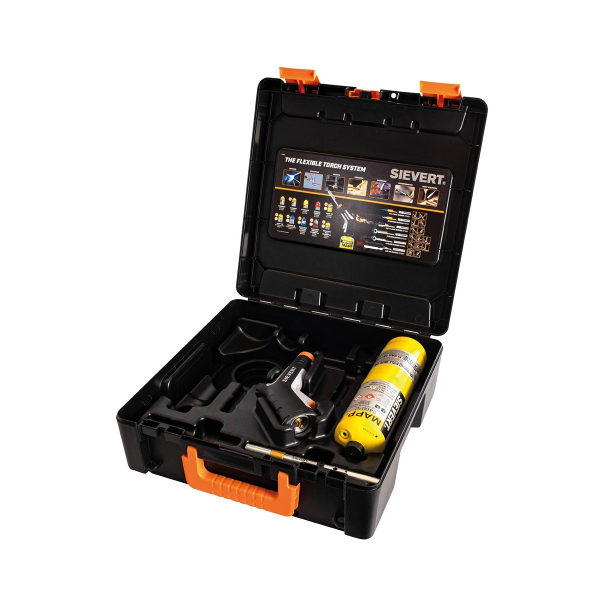 BRENNERSETT POWERCASE SIEVERT 253521 POWERJET MAPP-GAS EU