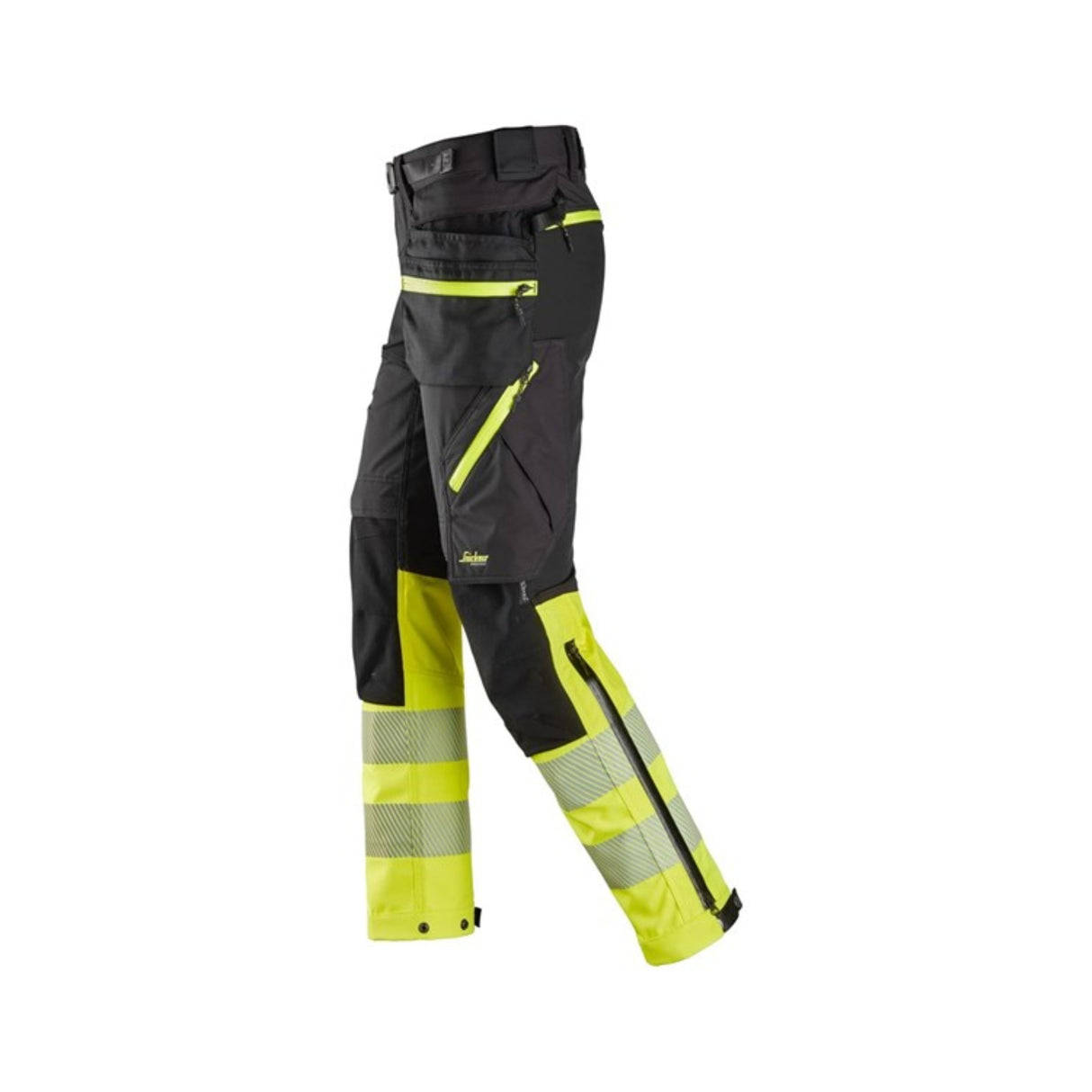 High-Vis 6935, Arbeidsbukse med avtakbare hylsterlommer, Klasse 1