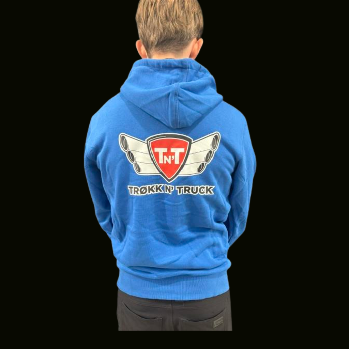 Trøkk n' Truck Blue hoody